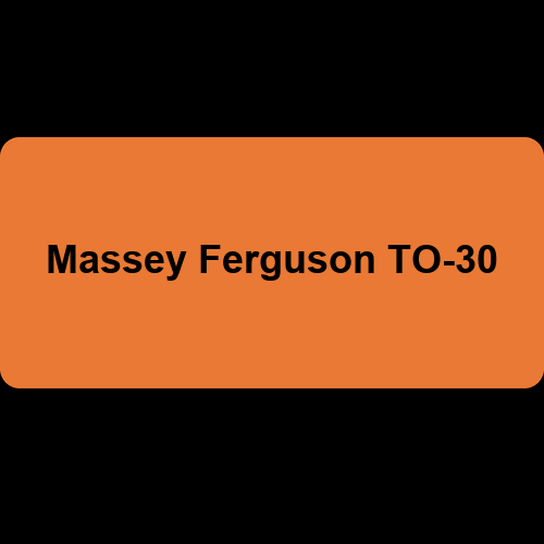 Massey Ferguson TO-30